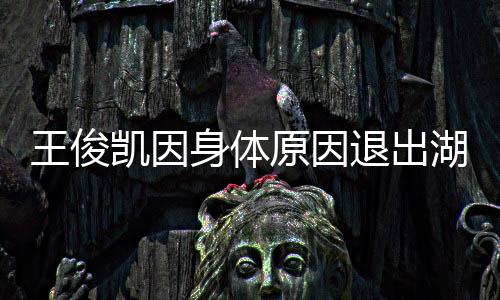 王俊 王退出身体身体了湖南凯因跨年原因怎么俊凯