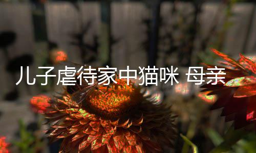 他砸儿子猫咪 母烂P虐待主机家中亲便强迫