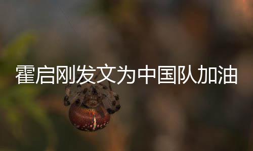 文为刚发妈妈手拿女儿霍启队加可爱油 中国站姿金牌